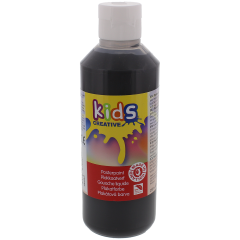 Farba plakatowa Kids Creative 250 ml kolor czarny