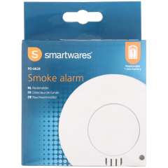 Czujnik dymu Smartwares 85 dB głośny alaram