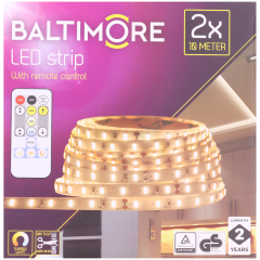 Taśmy LED Baltimore 2x10 m paski ledowe