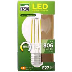 Żarówka led z żarnikiem LSC 7 watów 806 lumenów