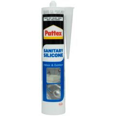 Kit silikonowy Pattex 280 ml biały