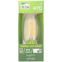 Żarówka świecowa LSC 4 waty 470 lumenów