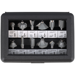 Frezy- zestaw Werckmann 12 elementów