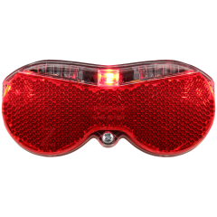 Lampka rowerowa tylna Walfort Z bateriami 3 diody LED