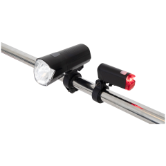 Zestaw lamp rowerowych Walfort Z bateriami Różne warianty