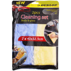 Zestaw czyszczący do auta Dunlop 2-częściowy