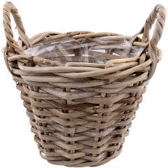 Kosz ratanowy 20 cm pleciony koszyk pudełko