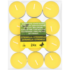 Podgrzewacze zapachowe citronela, 24 sztuki