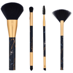 Zestaw pędzli do makijażu 4 części