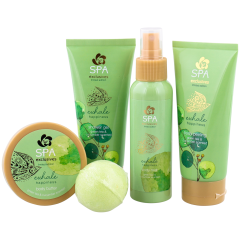 Zestaw upominkowy Spa Exclusives Exhale Happiness, 5 elementów