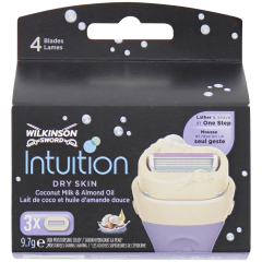 Maszynki do golenia Wilkinson Intuicja, 3-pak różne rodzaje