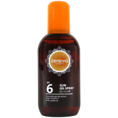 Olejek do opalania w sprayu Zenova SPF 6 200 ml