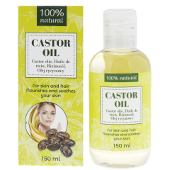 Olejek rycynowy 150 ml do włosów lśniących