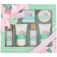 Zestaw upominkowy Drzewo sandałowe Róża, 7-częściowy