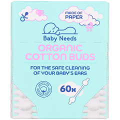 Patyczki do uszu Baby Needs 60 sztuk