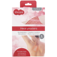 Plastry rozgrzewające Lifecare 4 sztuki