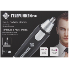 Trymer do usuwania włosów z nosa i uszu Telefunken Elektryczny