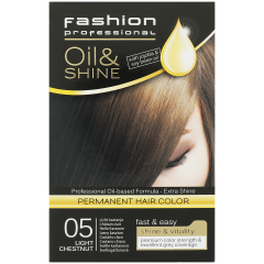 Trwałe farbowanie włosów Fashion Professional Oil & Shine, Jany kasztan 05