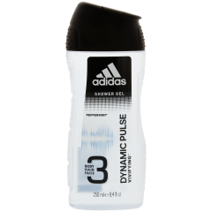 Żel pod prysznic 3 w 1 Adidas Dynamic Pulse, 250 ml