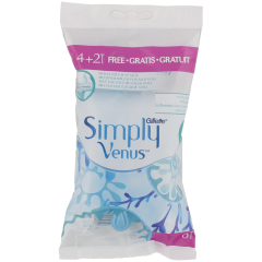 Maszynki do golenia Gillette Simply Venus, 6 sztuk