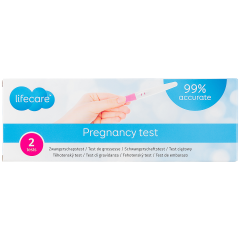 test ciążowy Lifecare 2 sztuki 99% skuteczności