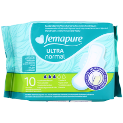 Podpaski Femapure Ultra, 10 sztuk normalne