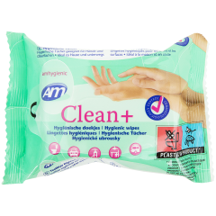 Higieniczne chusteczki Clean+, 28 sztuk