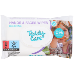 Chusteczki do rąk i twarzy Teddycare 40 sztuk