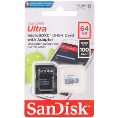 Karta pamięci micro SDXC SanDisk UHS-I Ultra, 64 GB