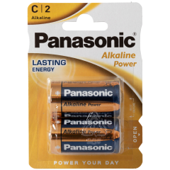 Baterie Panasonic C, 2 sztuki