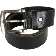 Pasek skózany skóra 100 % czarny koniakowy Rozmiar 95-125