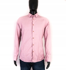*W Ted Baker Mens Shirt Tailored Pink size M