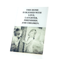 Ceramiczna Ramka Na Zdjęcie DZIECI 12X18 BIAŁA