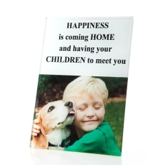 Ceramiczna Ramka Na Zdjęcie DZIECKO 12x18cm BIAŁA