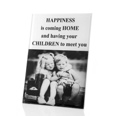 Ceramiczna Ramka Na Zdjęcie NADRUK 12X18 BIAŁA