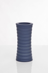 Świecznik ceramiczny WALEC 8X18 granatowy