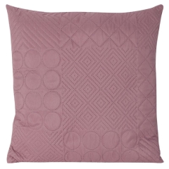 POSZEWKA DEKORACYJNA GEOMETRYCZNA 40X40 CM R?OWA