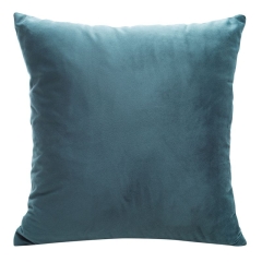 POSZEWKA GŁADKA WELUROWA VELVET 40 X 40 NIEBIESKA