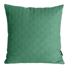 POSZEWKA MATOWA GŁADKA PIKOWANA 45X45 CM ZIELONA
