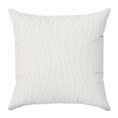 POSZEWKA WYTŁACZANA WELUR VELVET 40 X 40 CM BIAŁA