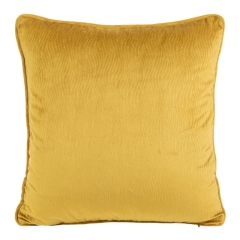 POSZEWKA WYTŁACZANA WELUR VELVET 40 X 40 CM ZŁOTA