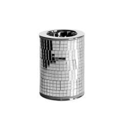 Świecznik ceramiczny w szkiełka STYL Glamour 10 cm