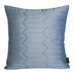 PIKOWANA POSZEWKA WELUR VELVET 45X45 CM NIEBIESKI