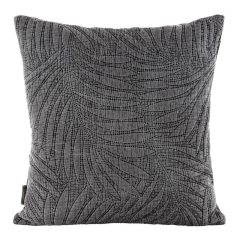 POSZEWKA PIKOWANA PALMY MIKROFIBRA 45 X 45 SZARA