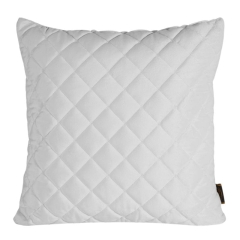 POSZEWKA PIKOWANA WELUR VELVET 45X45 CM BIAŁA