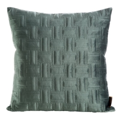 POSZEWKA PROSTOKĄTY WELUR VELVET 45X45 MIĘTOWA