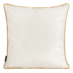 POSZEWKA WELUR VELVET 45X45 CM BIAŁA