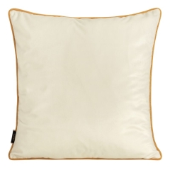 POSZEWKA WELUR VELVET 45X45 CM KREMOWA