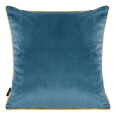 POSZEWKA WELUR VELVET 45X45 CM NIEBIESKA