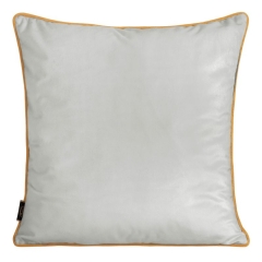 POSZEWKA WELUR VELVET 45X45 CM SREBRNA